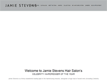 Tablet Screenshot of jamiestevenshair.com